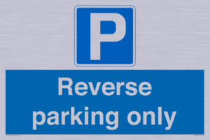 MR13797: Reverse parking only