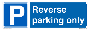 MR13797: Reverse parking only