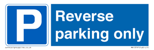 MR13797: Reverse parking only