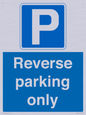 MR13797: Reverse parking only