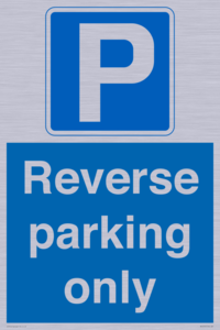 MR13797: Reverse parking only