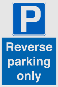 MR13797: Reverse parking only