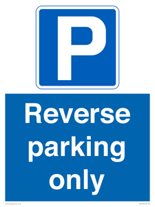 MR13797: Reverse parking only