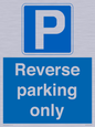 MR13797: Reverse parking only