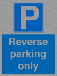 MR13797: Reverse parking only