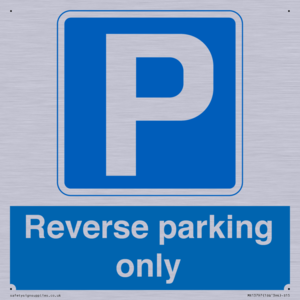 MR13797: Reverse parking only