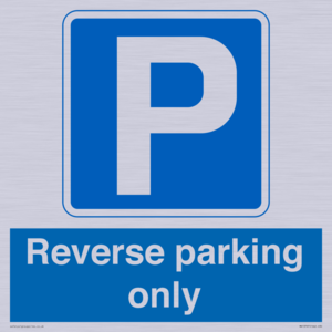 MR13797: Reverse parking only