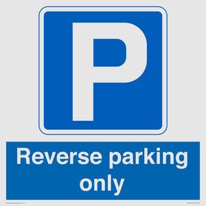 MR13797: Reverse parking only
