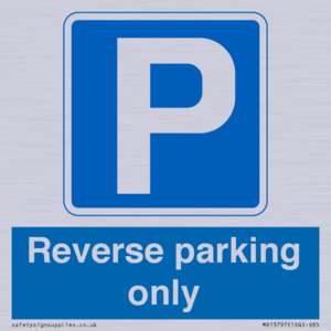 MR13797: Reverse parking only
