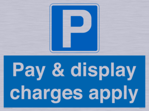 MR15341: Pay & display charges apply
