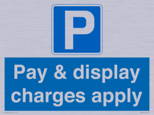 MR15341: Pay & display charges apply