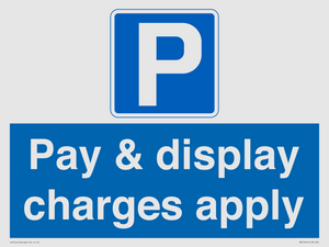 MR15341: Pay & display charges apply