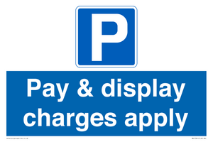 MR15341: Pay & display charges apply