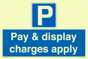 MR15341: Pay & display charges apply