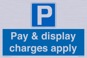 MR15341: Pay & display charges apply
