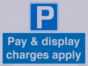 MR15341: Pay & display charges apply