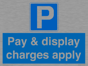 MR15341: Pay & display charges apply