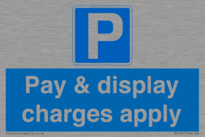 MR15341: Pay & display charges apply