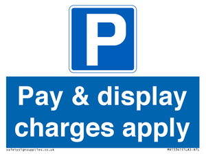 MR15341: Pay & display charges apply