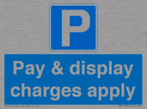 MR15341: Pay & display charges apply