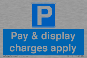 MR15341: Pay & display charges apply