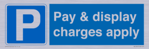 MR15341: Pay & display charges apply