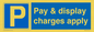 MR15341: Pay & display charges apply