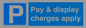 MR15341: Pay & display charges apply