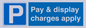 MR15341: Pay & display charges apply