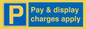 MR15341: Pay & display charges apply