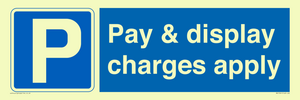 MR15341: Pay & display charges apply