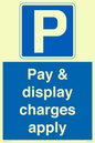 MR15341: Pay & display charges apply