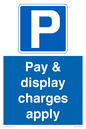 MR15341: Pay & display charges apply