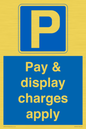 MR15341: Pay & display charges apply