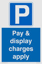MR15341: Pay & display charges apply