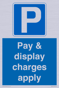 MR15341: Pay & display charges apply
