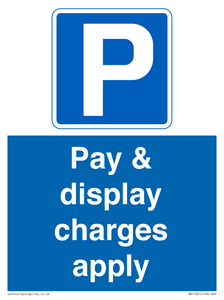 MR15341: Pay & display charges apply