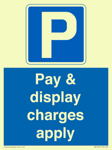 MR15341: Pay & display charges apply