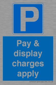 MR15341: Pay & display charges apply