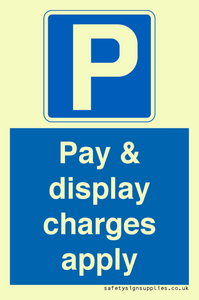 MR15341: Pay & display charges apply
