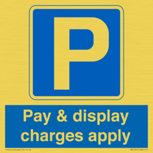 MR15341: Pay & display charges apply