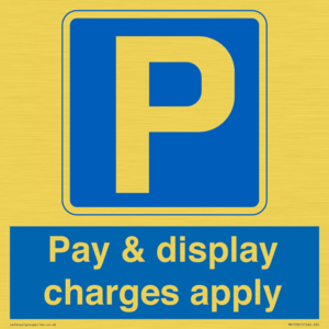 MR15341: Pay & display charges apply