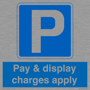 MR15341: Pay & display charges apply