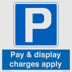 MR15341: Pay & display charges apply