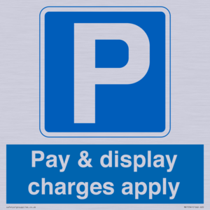 MR15341: Pay & display charges apply