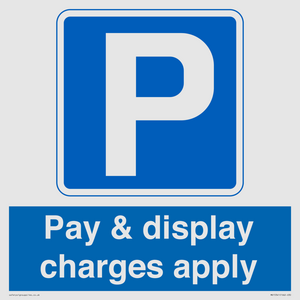 MR15341: Pay & display charges apply