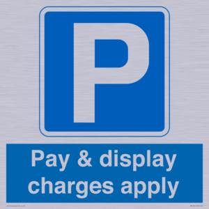 MR15341: Pay & display charges apply