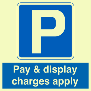 MR15341: Pay & display charges apply