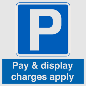 MR15341: Pay & display charges apply