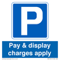 MR15341: Pay & display charges apply